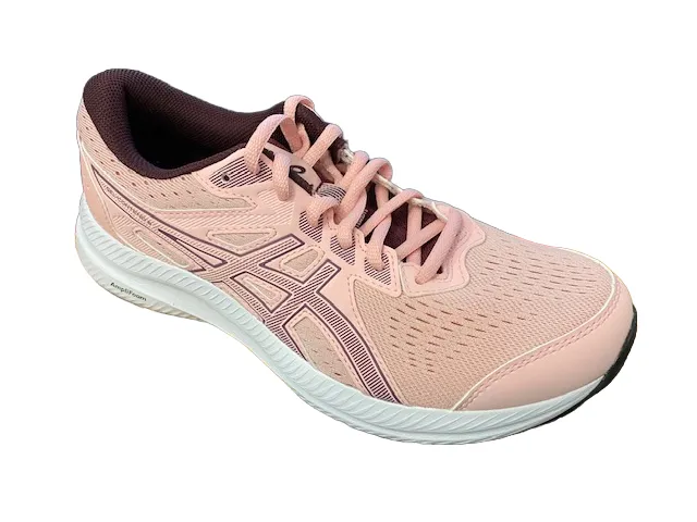 Asics scarpa da corsa da donna Gel Contend 8 1012B320 700 frosted rose-deep mars Traction Sole