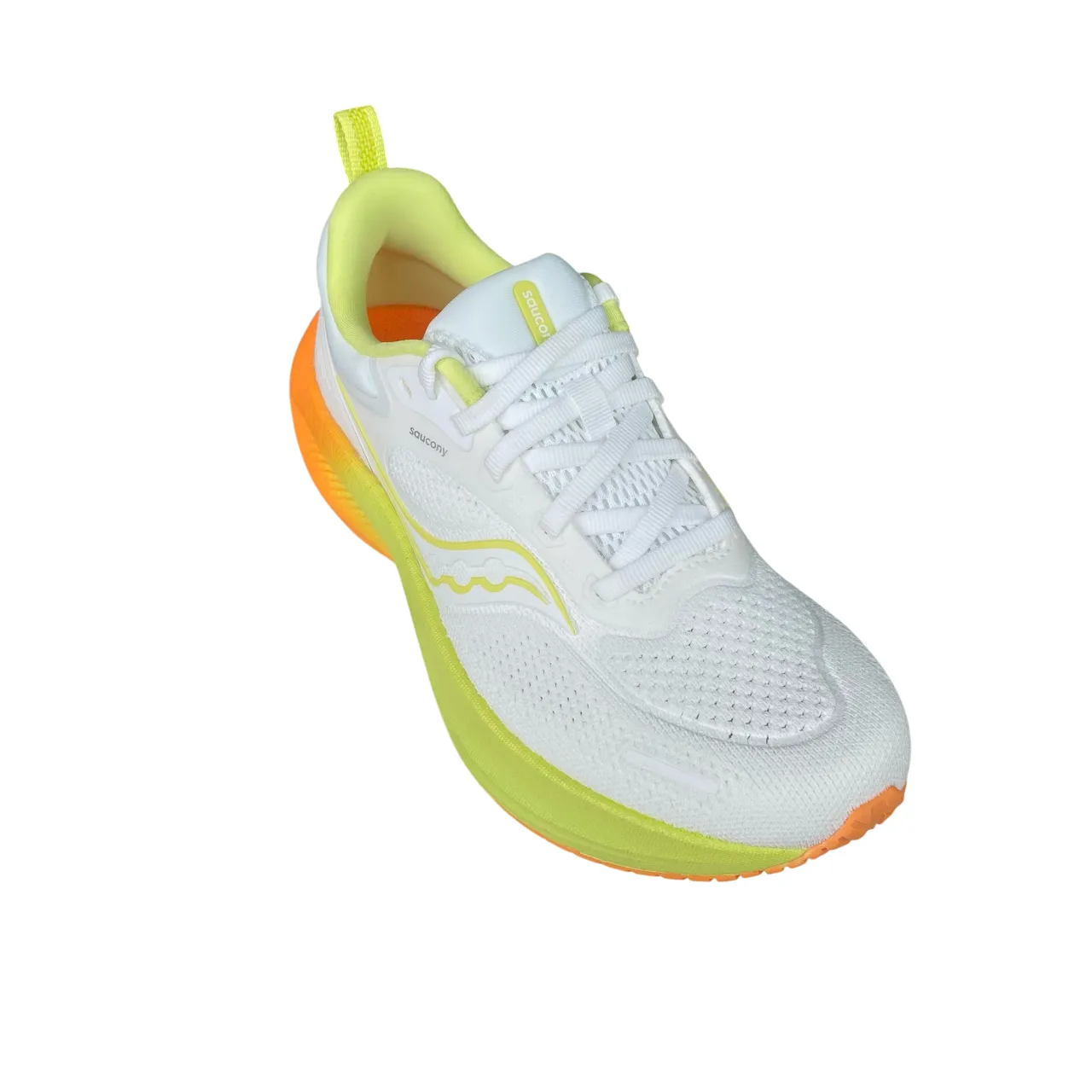Saucony scarpa a corsa da donna Surge 3 S18215-100 bianco-giallo high - visibility - safety shoes
