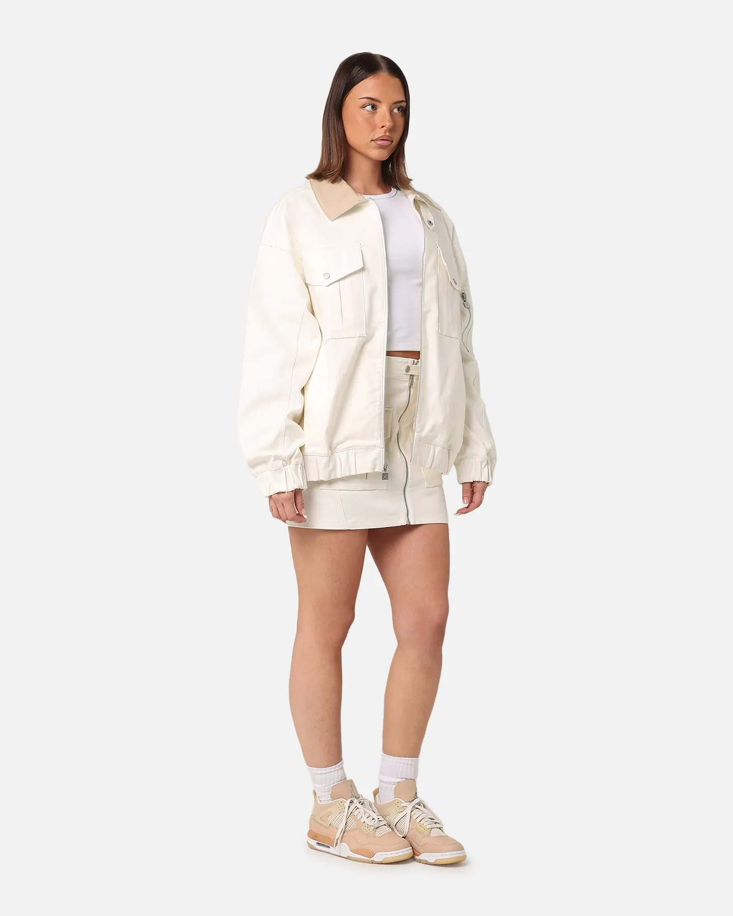 Jordan Women's Renegade Jacket Sail/Legen Md Brown Adventure Layer