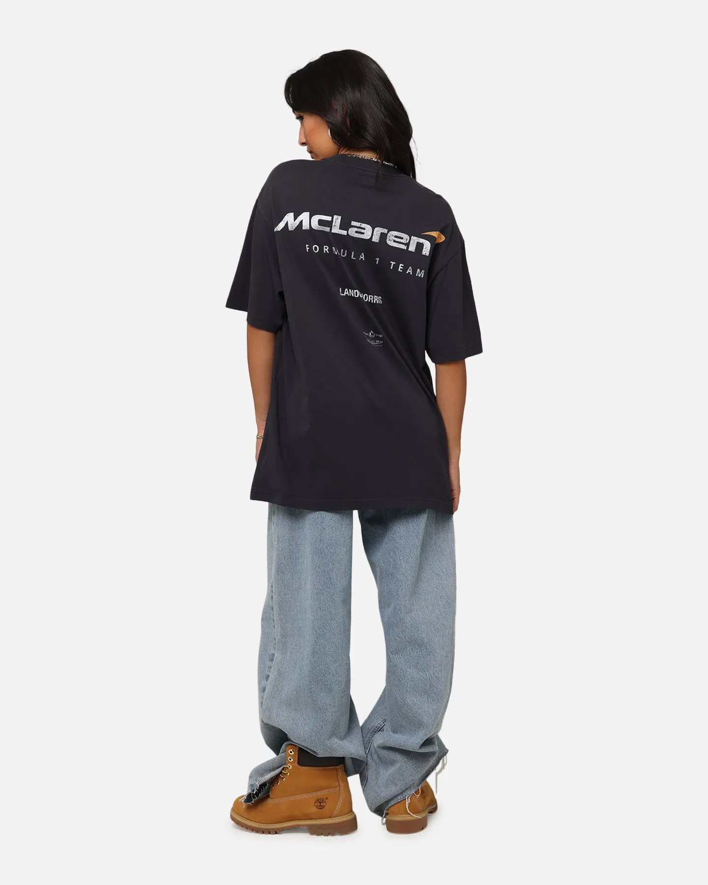 Everyday Trend Mitchell & Ness X Mclaren Lando Norris Helmet T-Shirt Faded Black