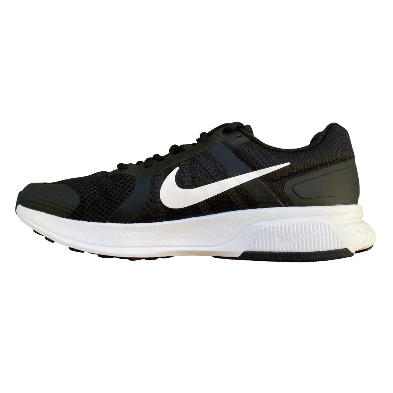 custom - fit running shoes Nike scarpa da corsa da uomo Run Swift 2 CU3517 004 nero-bianco