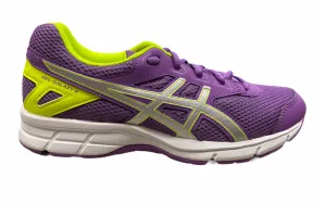 Asics scarpa da corsa da ragazza Gel Galaxy 9 GS C626N 3693 orchidea-argento-giallo running shoes for sports enthusiasts Anti Slip Outsole Technology
