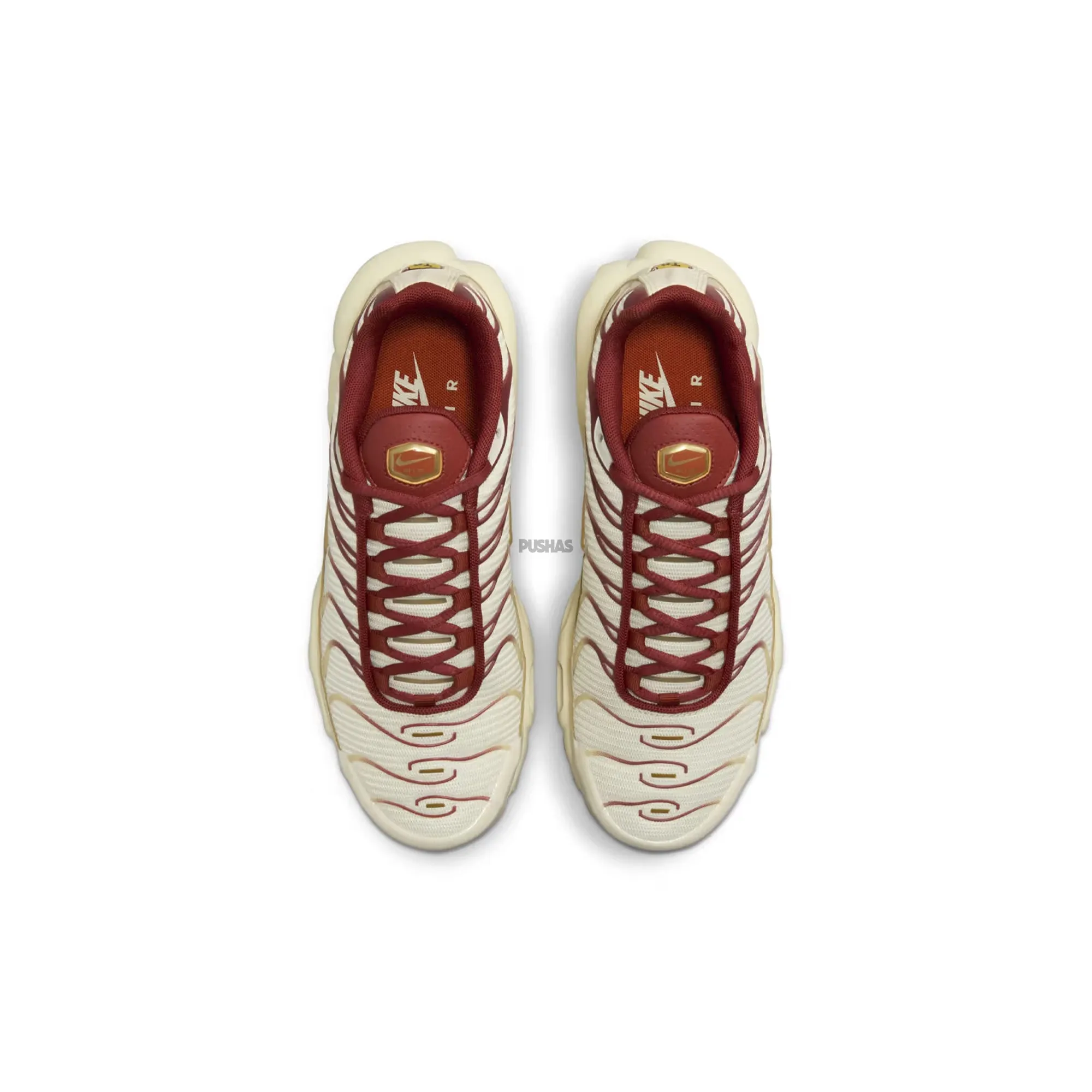 Nike Air Max Plus TN 'Sail Team Red' Women's (2023) Ergonomic Footbed Design