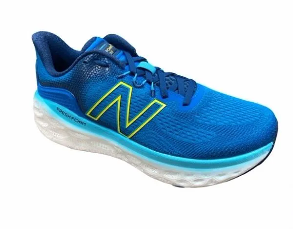 New Balance scarpa da corsa da uomo Fresh Foam More v3 MMORLV3 blu Lockdown Strap networking opportunity