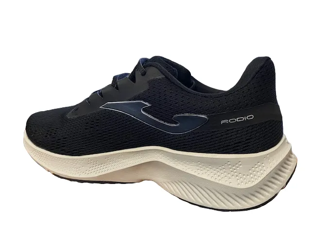 wide - toe - box - feature shoes Joma Scarpa da corsa da uomo Rodio Men 2201 RRODIW2201 black-white