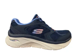 Skechers scarpa da donna per il tempo libero Arch Fit D'Lux 149686/NVBL blu Breathable Layer running in races