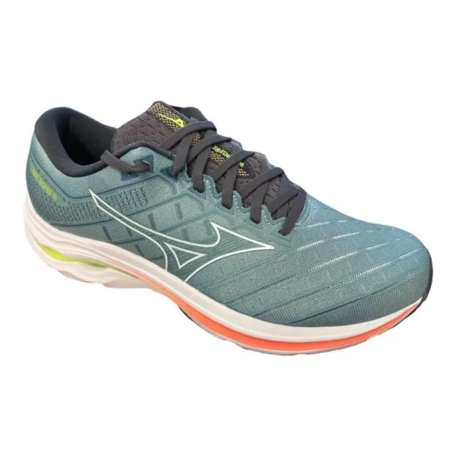running in a state park shoes Temperature Regulating Design "Mizuno Wave Inspire 18 J1GC224401 - Scarpe Running Uomo Blu