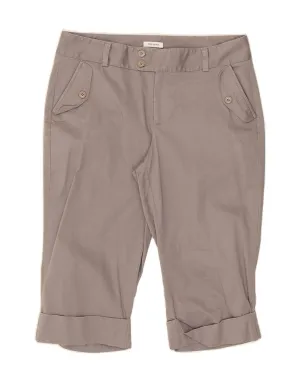 Basic Look DOCKERS Womens Bermuda Shorts US 10 Large W32  Grey Cotton