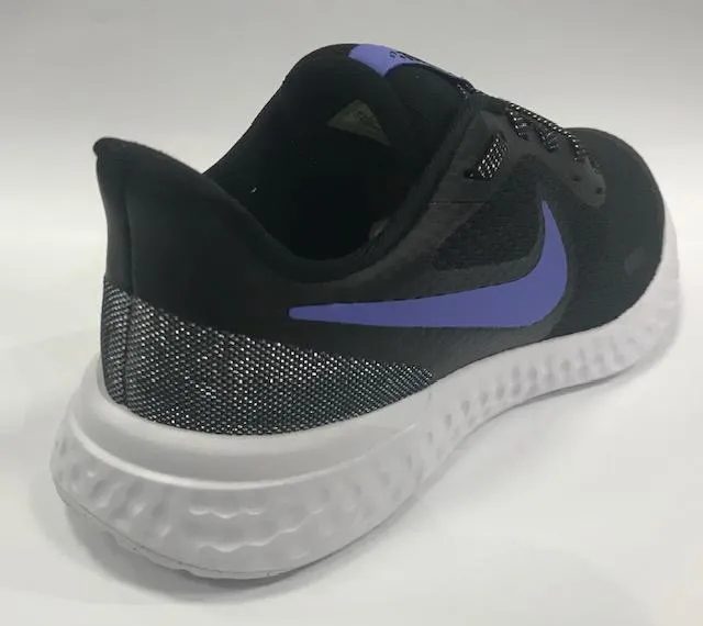 Nike scarpa da corsa da ragazza Revolution 5 Glitter GS CD6840 041 nero Compression Web Slip   On