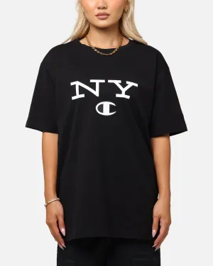 Champion Rochester Graphic T-Shirt Black Soft and breathable Microfiber Blend