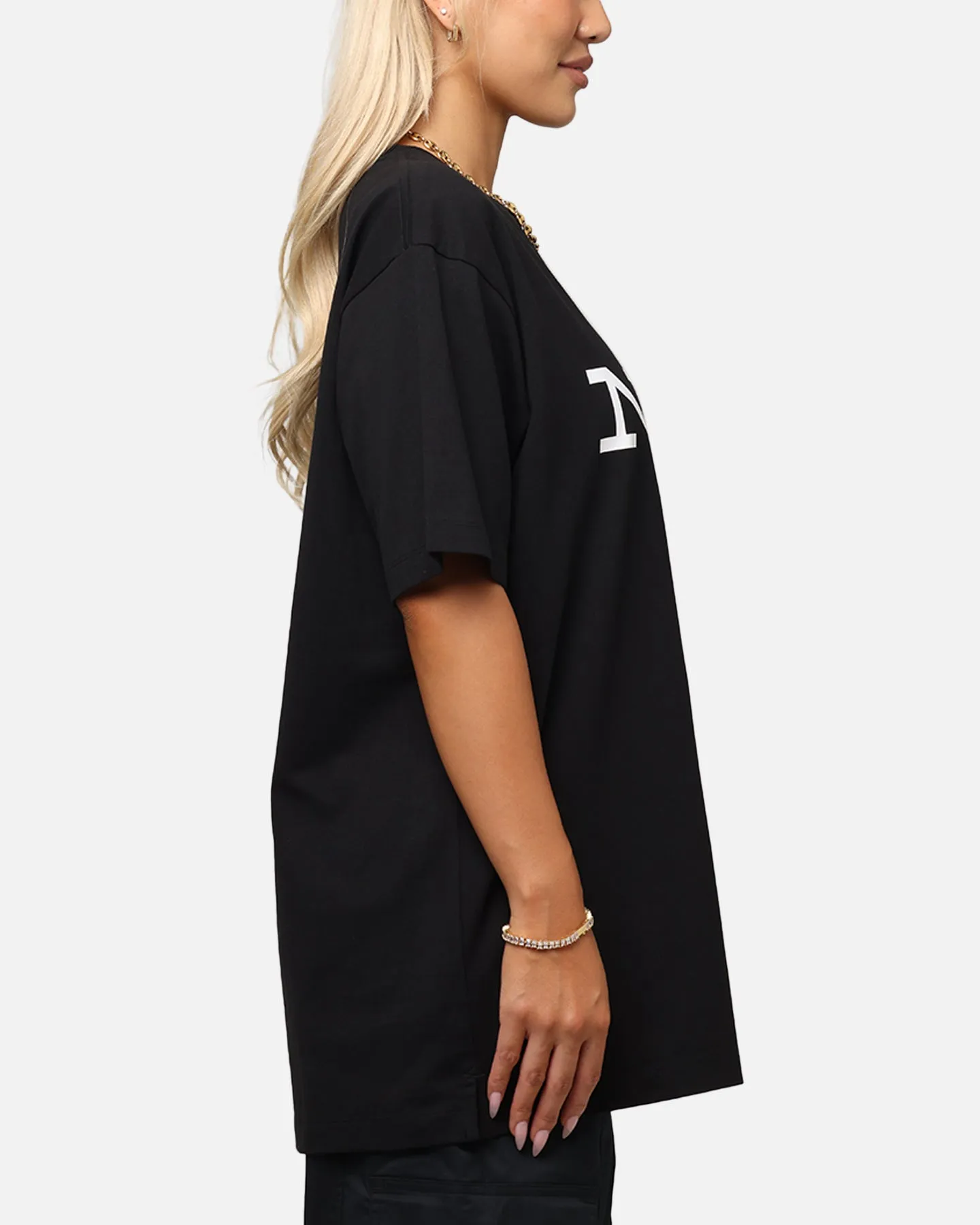 Sporty Style Wear Relaxed Outfit Champion Rochester Graphic T-Shirt Black
