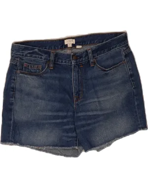 Stretchable Material J. CREW Womens Denim Shorts W28 Medium Blue Cotton