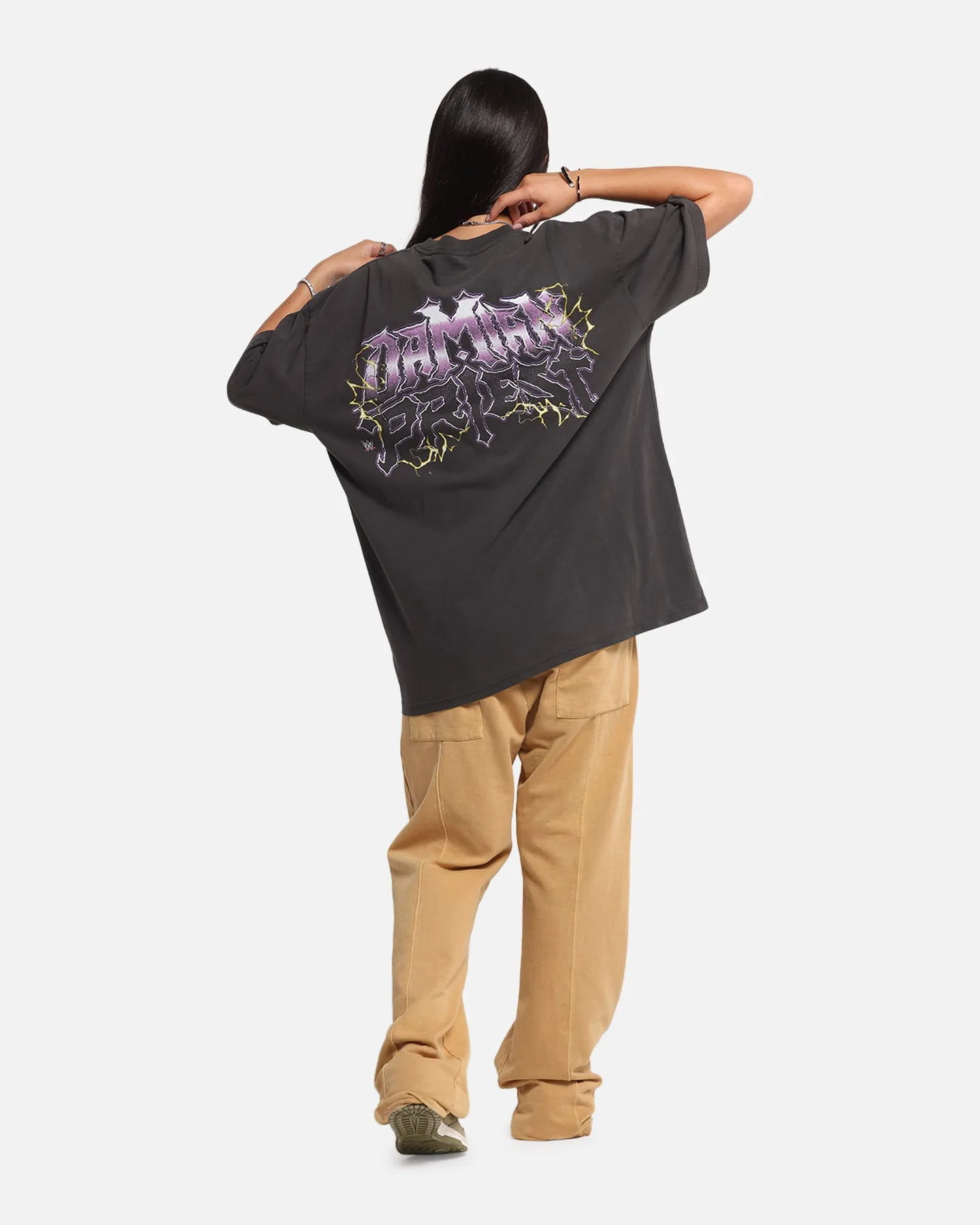 Daily Outfit Culture Kings X WWE Damian Priest Wrestlemania XLI Heavy T-Shirt Black Wash