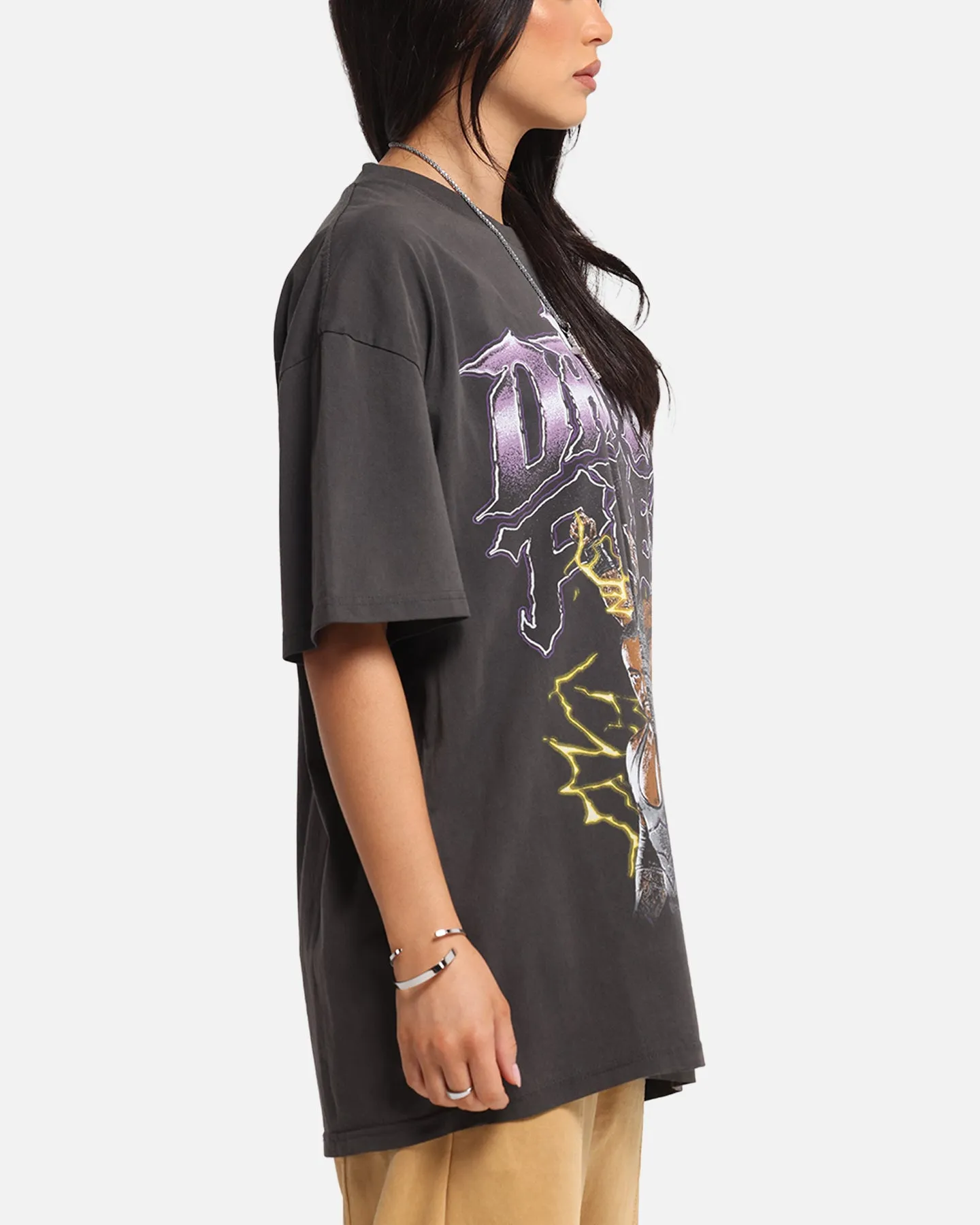 Fit For All Day Culture Kings X WWE Damian Priest Wrestlemania XLI Heavy T-Shirt Black Wash