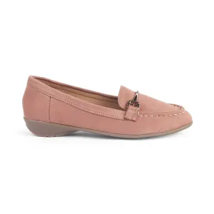 Tresmode Angie Pink Women's Casual Loafers Vegetable-Tanned