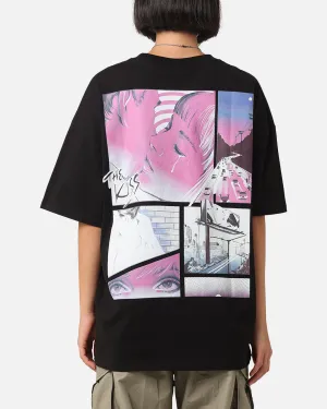 Unisex versatility Playboy The Kiss T-Shirt Black/Pink