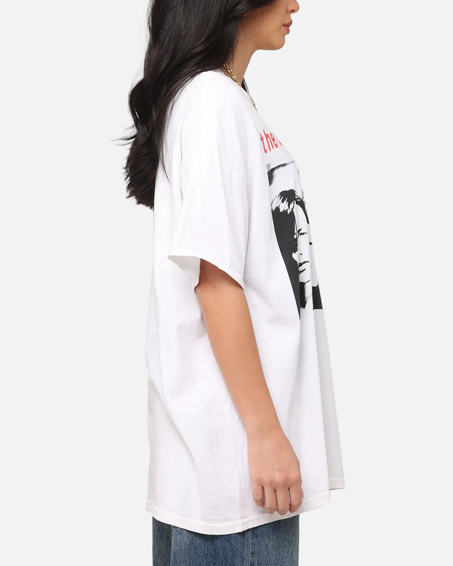 The Cranberries Band Vintage T-Shirt White Vintage Organic Cotton School Uniform