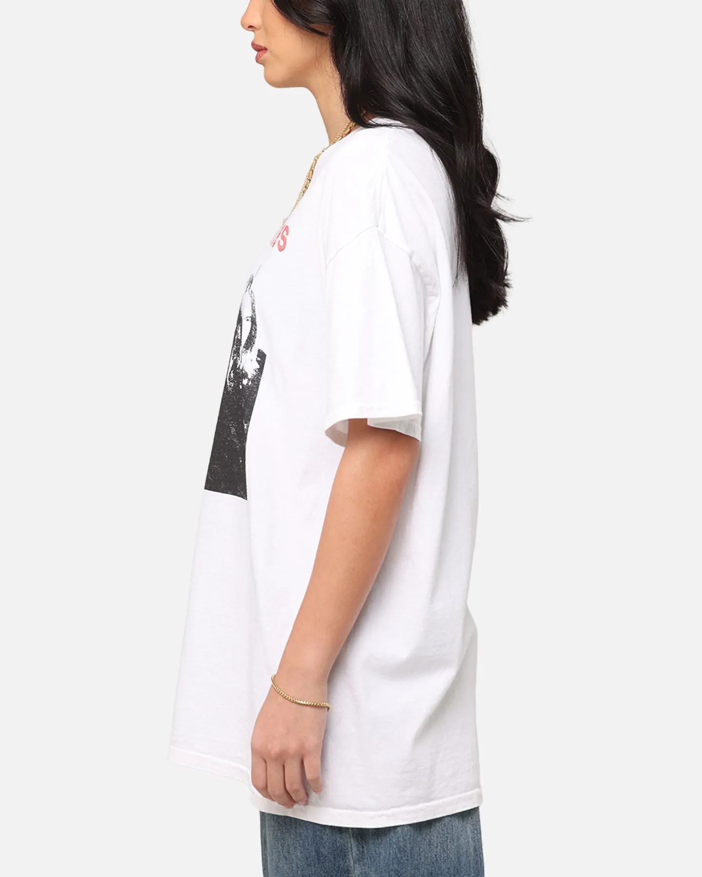 The Cranberries Band Vintage T-Shirt White Vintage Functional Side Gussets Effortless Comfort