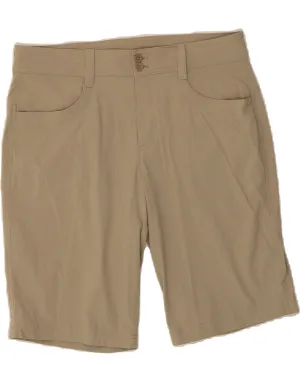 Outdoor Layer sports industry EDDIE BAUER Womens Casual Shorts US 12 Large W34  Khaki Nylon