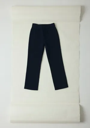 Japanese Denim Slim Pants | Indigo Flat Seams Non Binding Cuffs