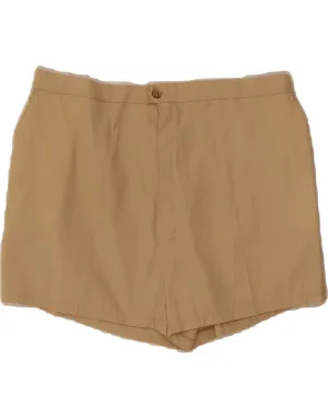 Waterproof Feature VINTAGE Womens Casual Shorts W32 Large Beige
