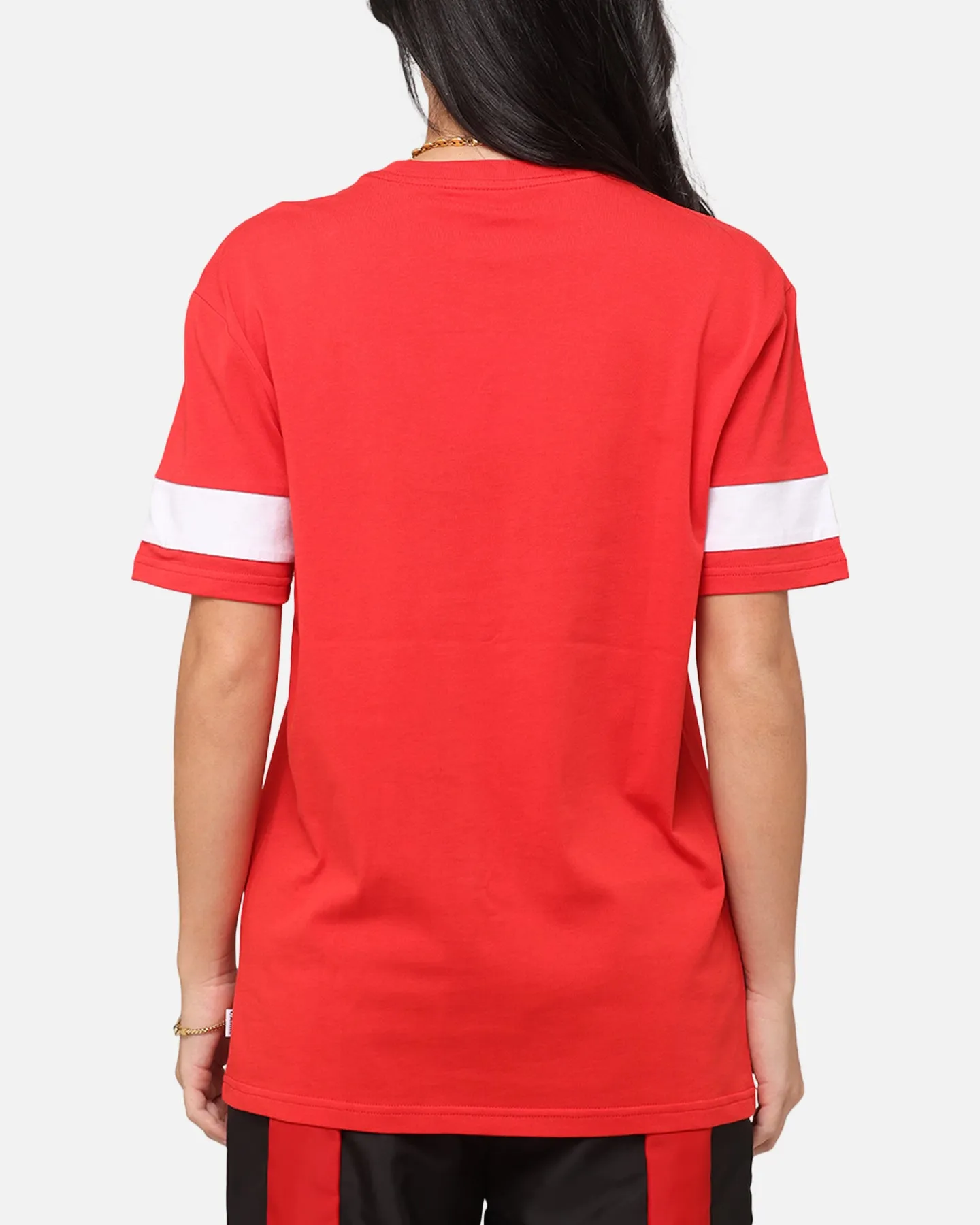 Carre Bars T-Shirt Red/White Standard Body Fit informal gathering