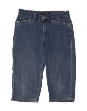 easy-care item Abrasion Resistant Hem LEE Womens Classic Fit Denim Shorts US 6 Medium W30 Blue Cotton