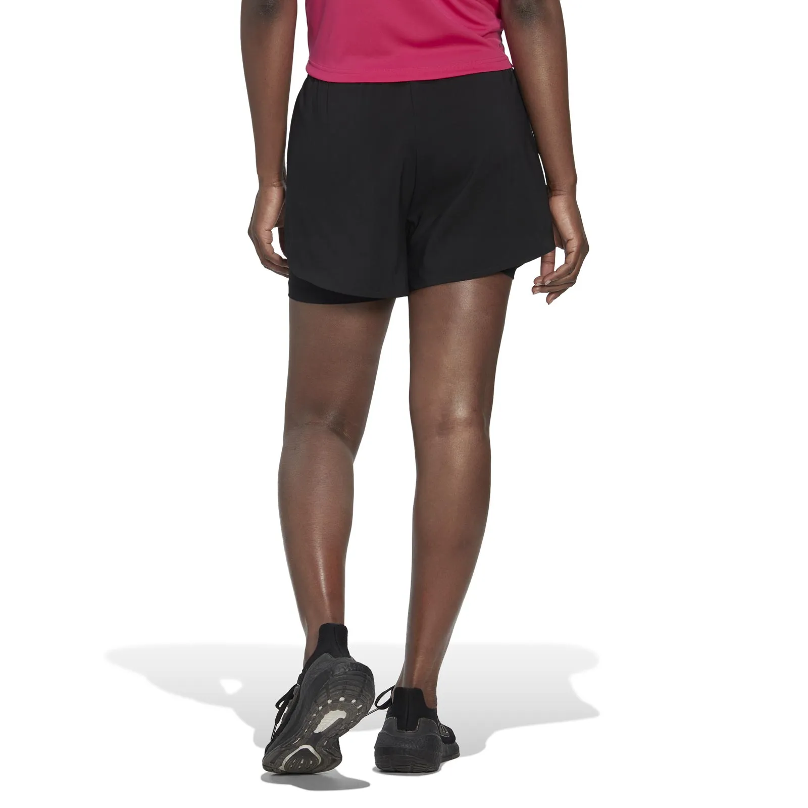 Baby shower gift Sustainable Manufacturing adidas AEROREADY 2-in-1 Womens Shorts
