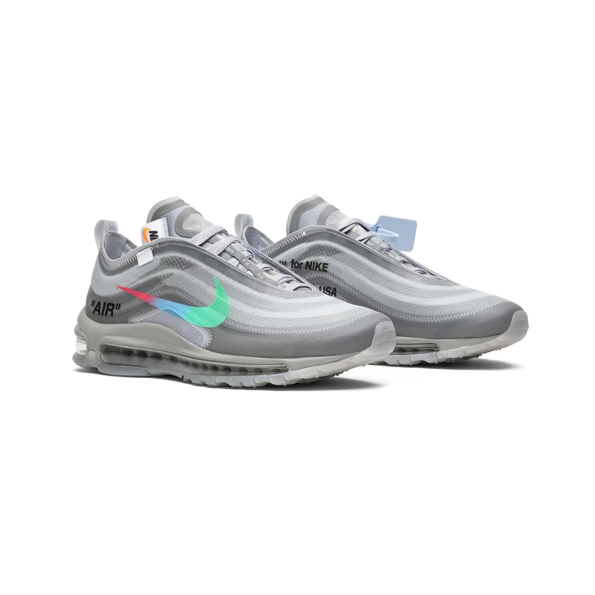 Air Max 97 x Off-White 'Menta' (New) friendly competition Multi Layer Cushion System