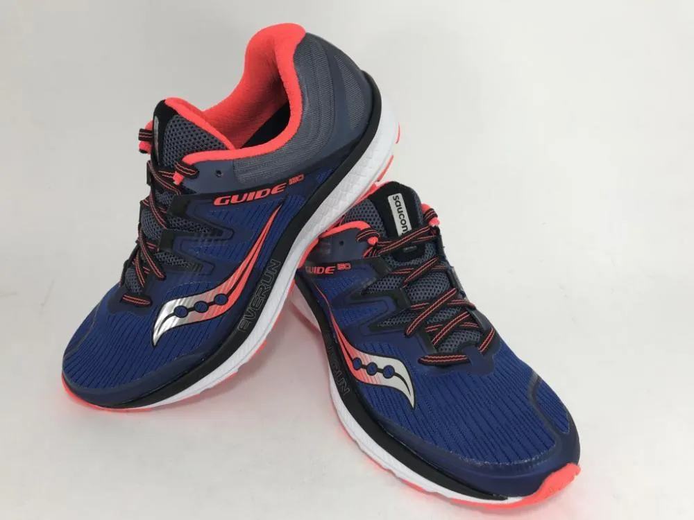Saucony scarpa running uomo GUIDE ISO S20415 35 blu gri red running - culture