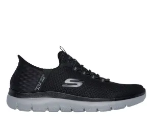 Skechers scarpa uomo Slip-ins Summits High Range 232457/BKCC nero-carbone daily - runner running for socializing