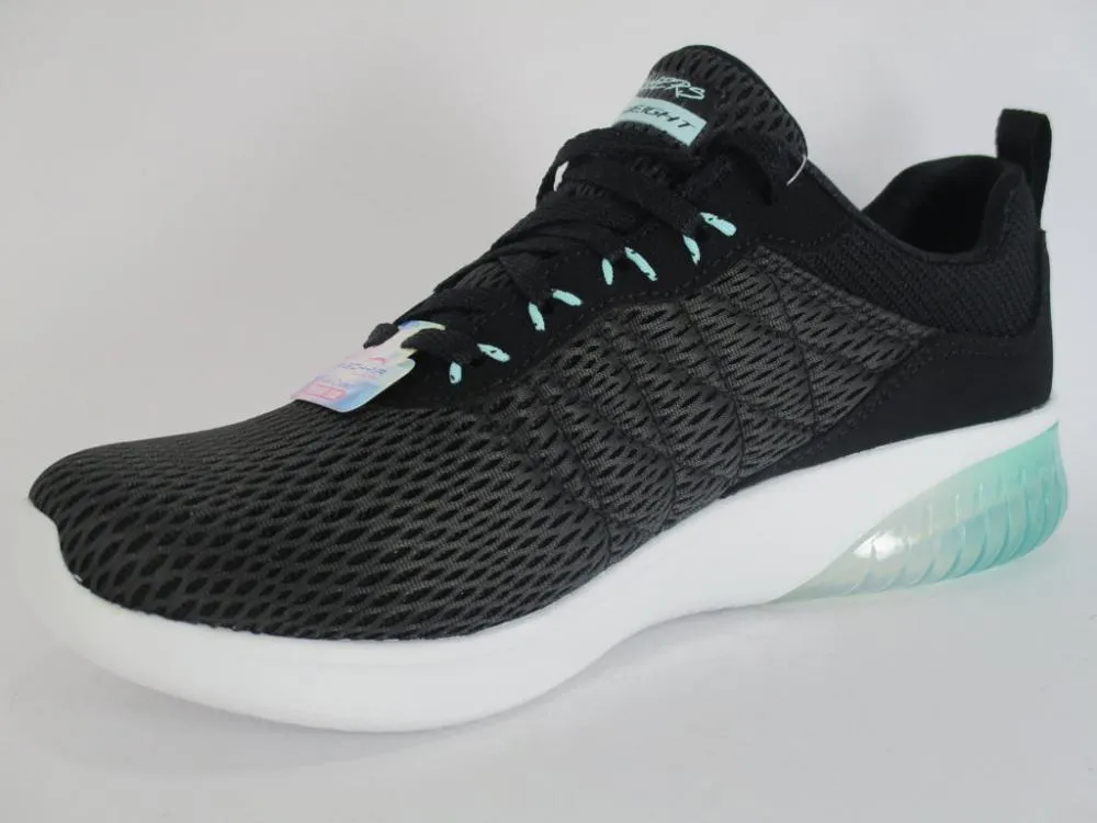 Skechers scarpa da ginnastica da donna Skech Air Ultra Flex 13290 BKAQ nero solo run