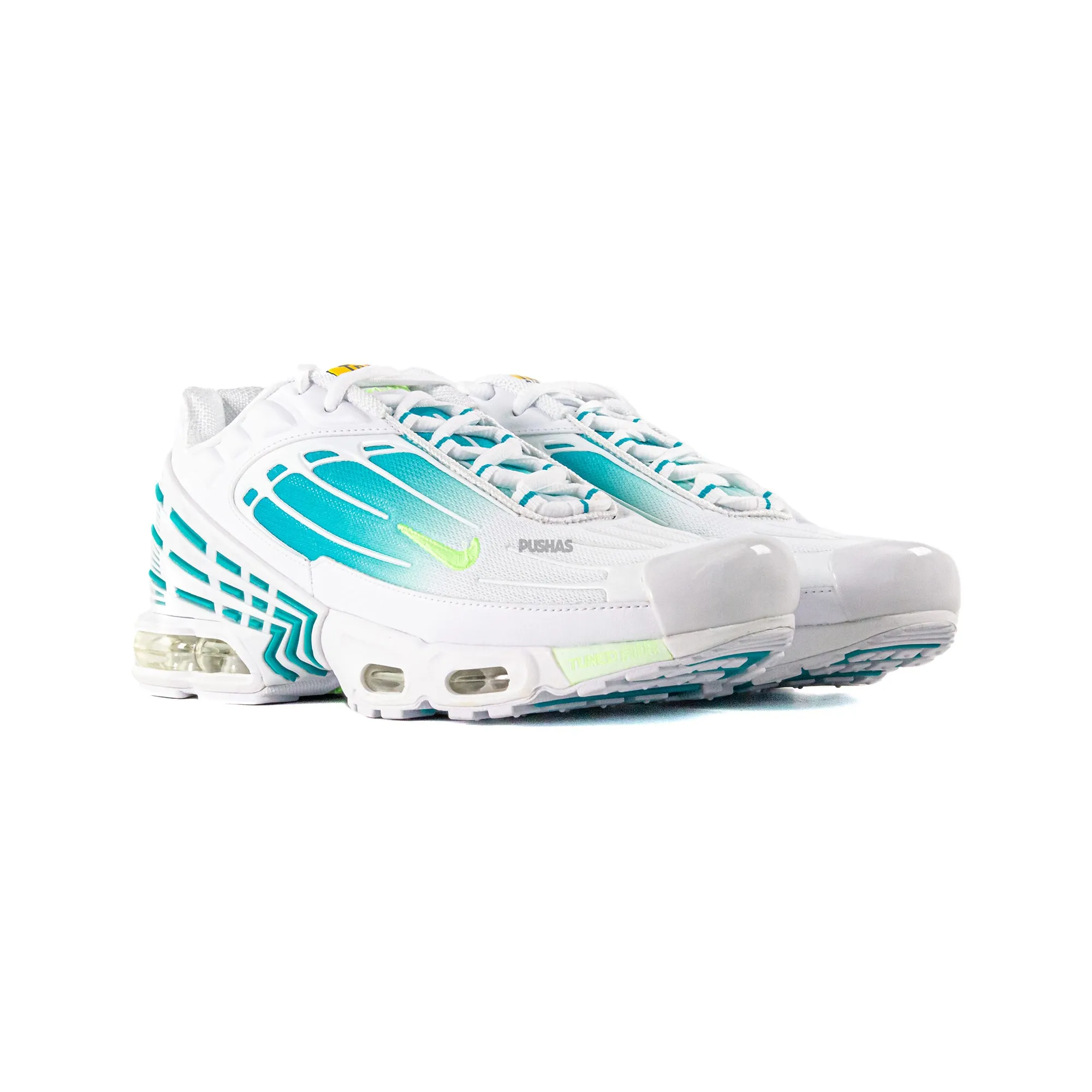 Nike Air Max TN Plus 3 'White Aquamarine' (2021) Minimalist Design health - improvement running shoe objective