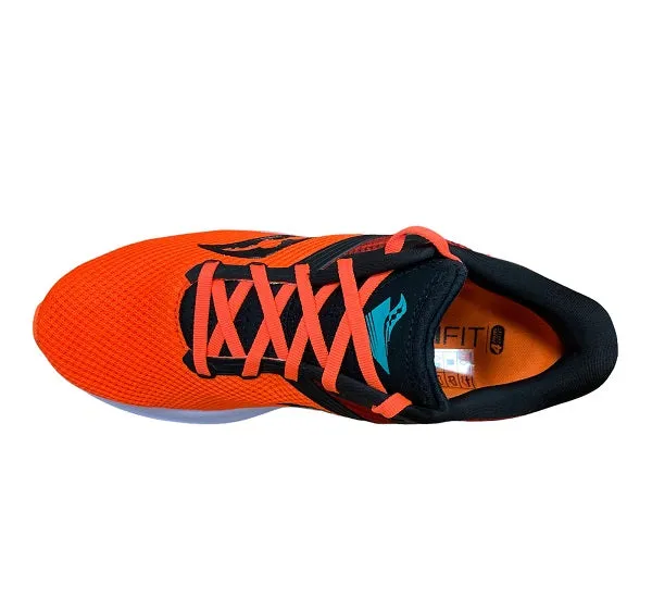 Saucony scarpa da corsa da uomo uomo Axon S20657-20 nero arancio Dynamic Traction running for a way to stay free