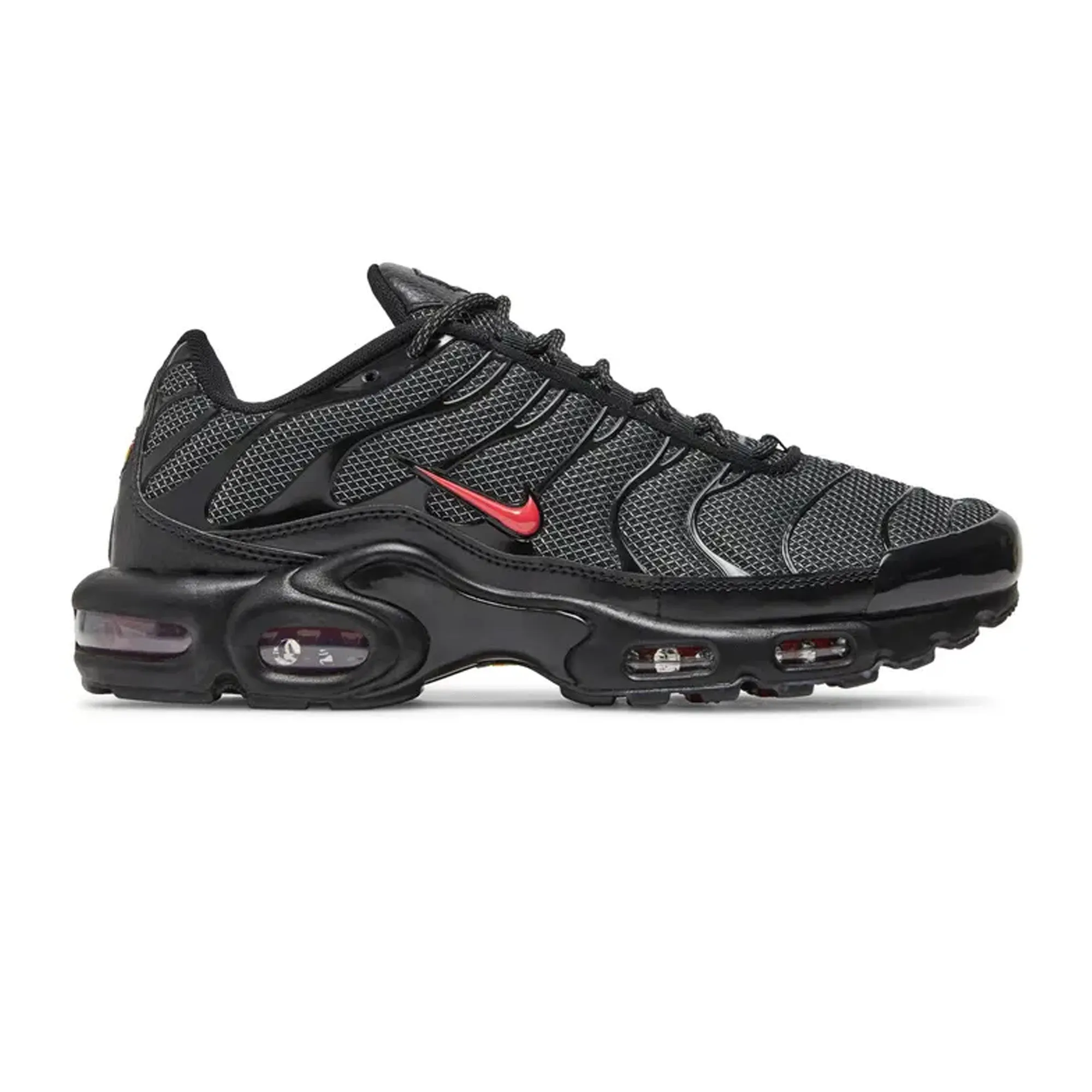 Canvas amateur - grade shoes Nike Air Max TN Plus 'Metal Mesh Black Red' (2021)