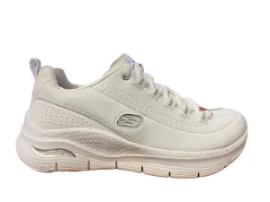 fringe - decorated running option Skechers scarpa da ginnastica Arch Fit Citi Drive 149146/WSL bianco