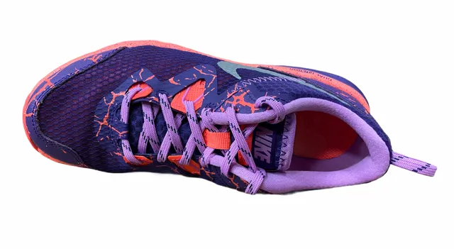 Nike scarpa da corsa da ragazza Dual Fusion Trail Lava GS 807623 500 viola Non Slip Pattern