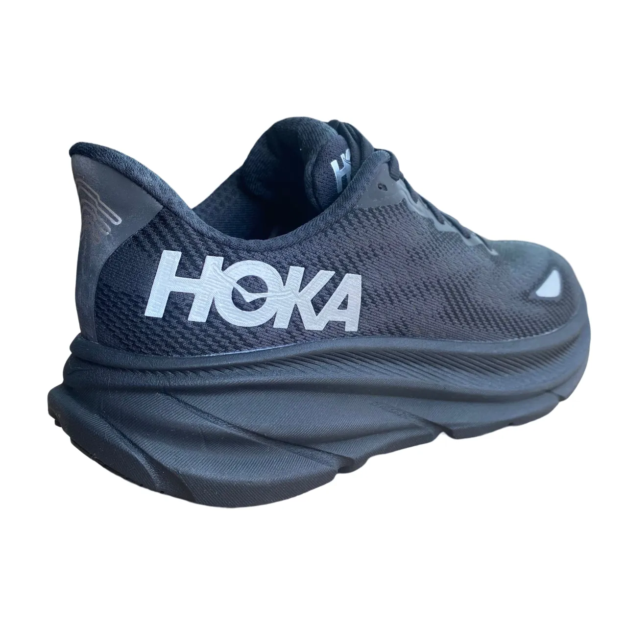 Hoka One One scarpa da corsa da uomo in Gore-Tex Clifton 9 GTX 1141470-BBLC nero Carbon Neutral Design