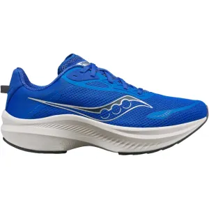Saucony scarpa da corsa da uomo Axon 3 S20826-107 blu cobalto-argento Bonded Seamless Construction HookAndLoop