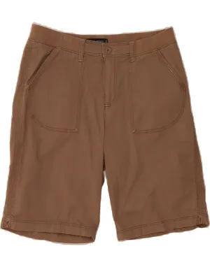 LEE Womens Relaxed Fit Chino Shorts US 10 Large W32 Brown Cotton mix and match