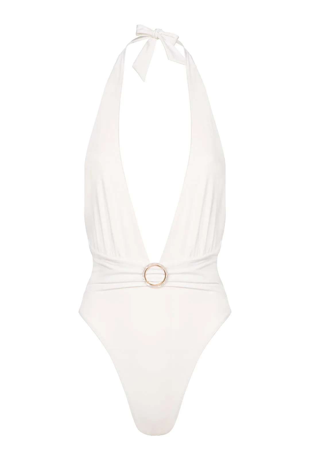 Family Swimwear Holiday Collection Palermo One Piece - Bridal White