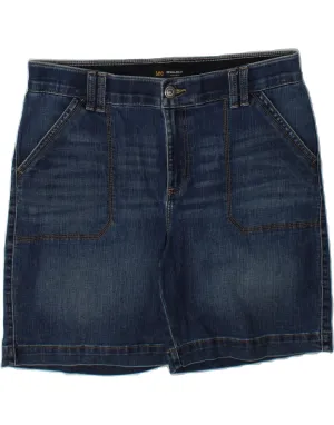 Easy Layering LEE Womens Denim Shorts W38 XL Blue