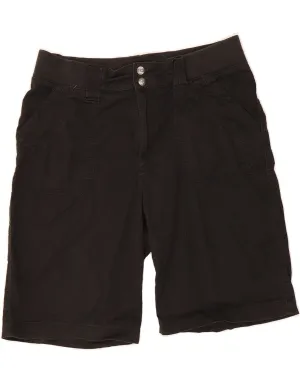 LEE Womens Casual Shorts US 10 Large W32  Black Cotton Versatile Style Budget - friendly