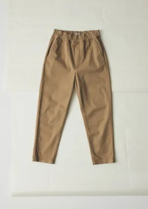 Gabi Cotton Pull On Pants | Ash Brown AntiPillingFabric Utility Fit