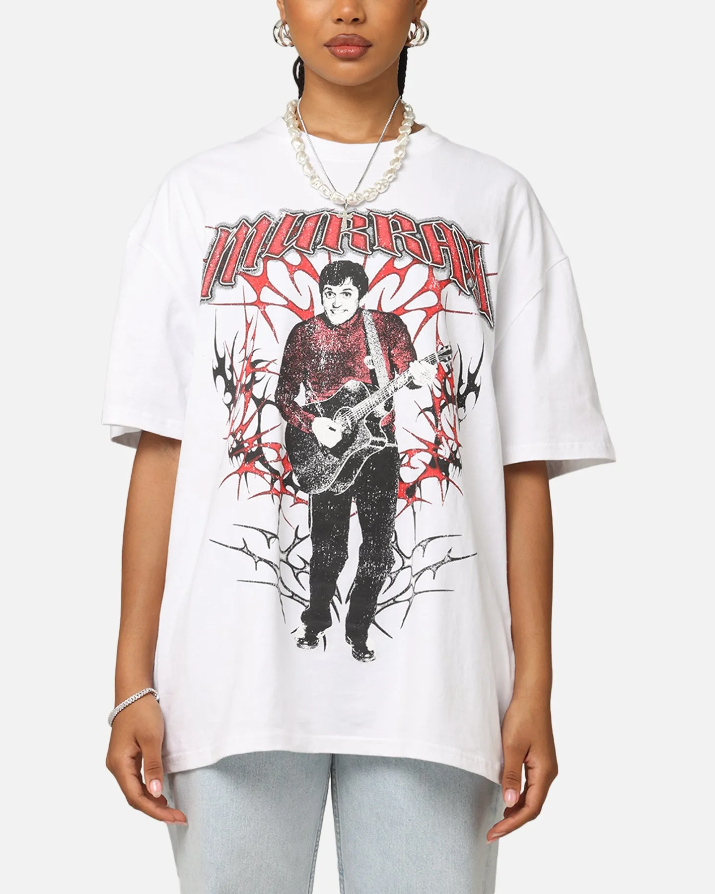 Weekend Outfit Goat Crew X The Wiggles Red Wiggle Heavy T-Shirt White
