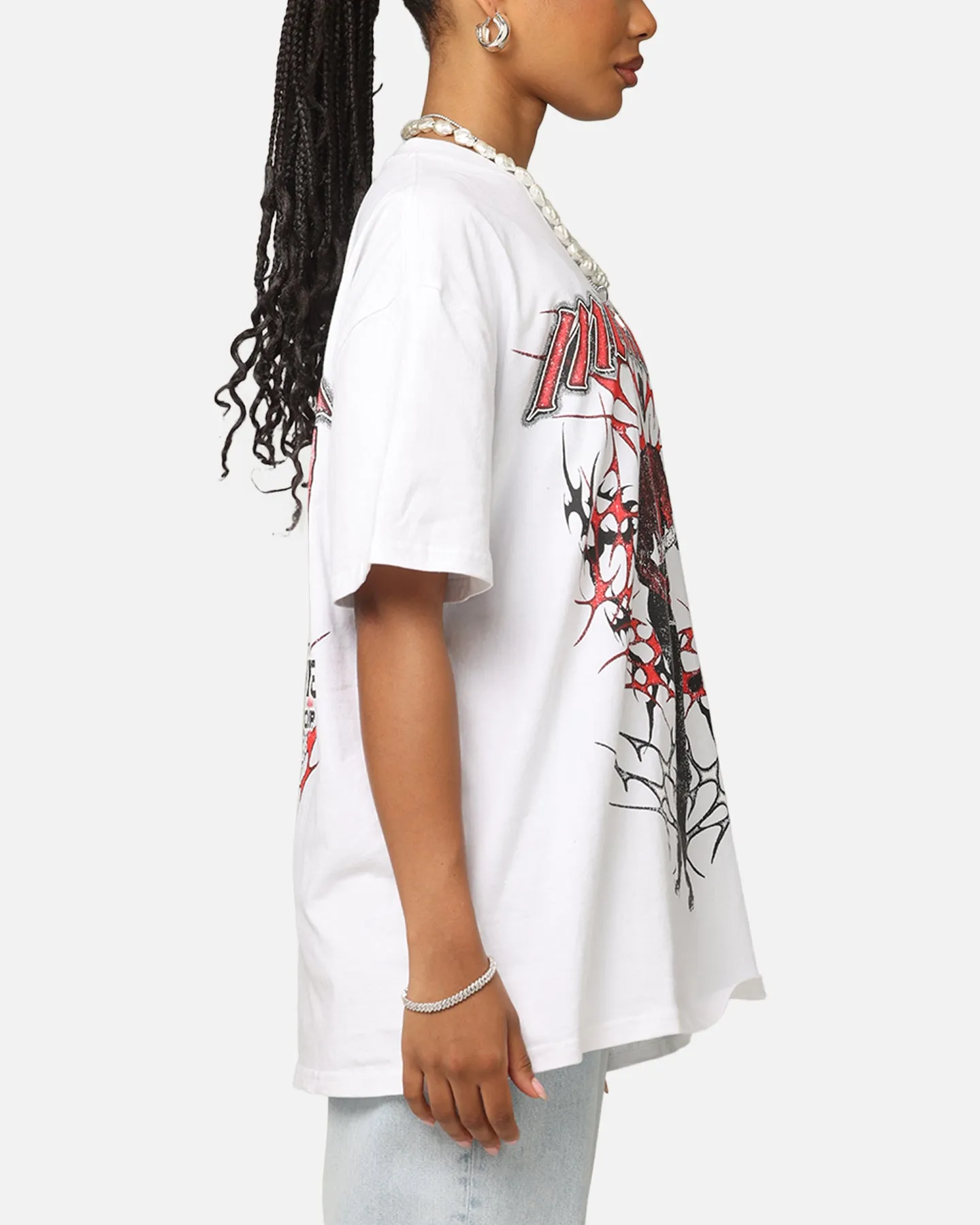 Chic And Comfortable Goat Crew X The Wiggles Red Wiggle Heavy T-Shirt White
