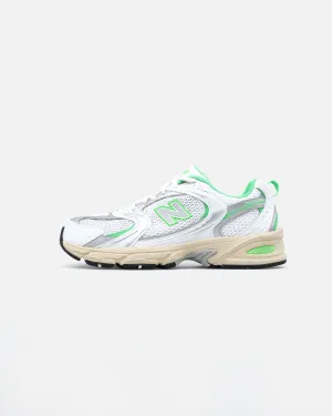 New Balance 530 White Ventilated Mesh Travel Enthusiasts Trail Ease