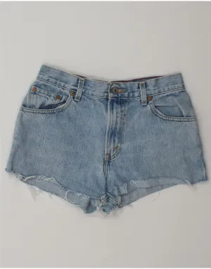 Slim Comfort Fit Travel Clothing LEVI'S Womens 550 Denim Shorts US 8 Medium W30  Blue Cotton