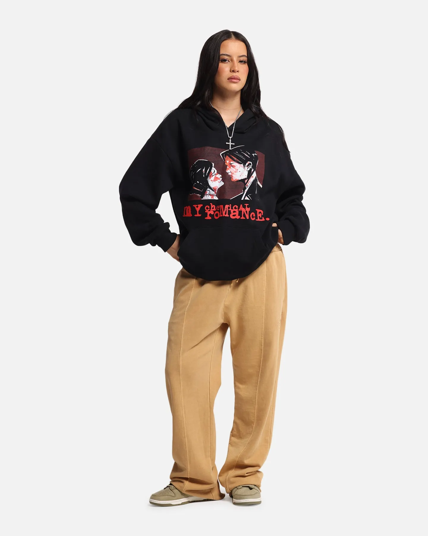 My Chemical Romance Tear Us Apart Hoodie Black Chic and Cozy Wear