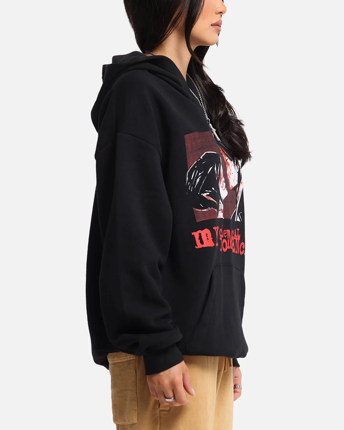 My Chemical Romance Tear Us Apart Hoodie Black Indoor clothing